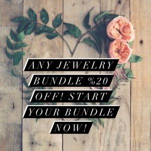 All jewelry bundles discounted! %20!